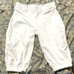 Knicker style baseball pants